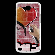 Coque LG L90 Love graffiti