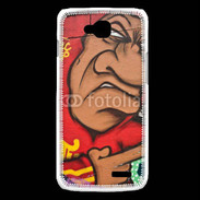 Coque LG L90 Graffiti personnage antipathique
