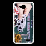Coque LG L90 Joueur de poker 3