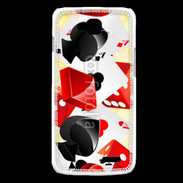 Coque LG L90 Carte et dés en folie