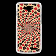 Coque LG L90 Spirale symboles de carte
