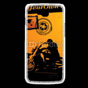 Coque LG L90 motorcycle rider background