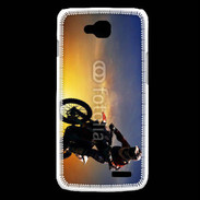 Coque LG L90 Motocross et soleil