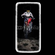 Coque LG L90 Moto cross la nuit 15