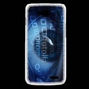 Coque LG L90 oeil de geek