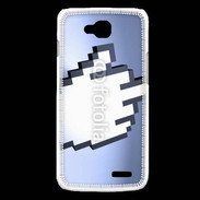 Coque LG L90 curseur fuck