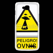 Coque LG L90 Warning Ovni