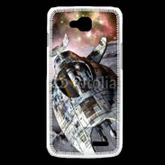 Coque LG L90 Vaisseau spatial sur la lune