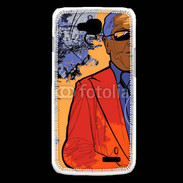 Coque LG L90 Joueur de Saxophone