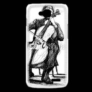 Coque LG L90 Violonceliste