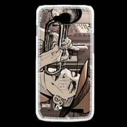 Coque LG L90 Joueur de trompette 2