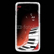 Coque LG L90 Abstract piano 2