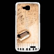 Coque LG L90 Dirty music background