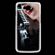 Coque LG L90 Chanteuse 1