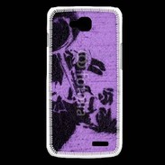 Coque LG L90 Trompettiste graffiti