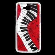 Coque LG L90 Abstract piano 2