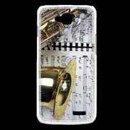 Coque LG L90 Saxophone et partitions 15