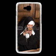 Coque LG L90 Nonne en prière 2