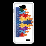 Coque LG L90 Puzzle religieux