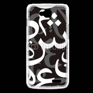 Coque LG L90 Paterne de lettres Arabes 120