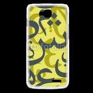 Coque LG L90 Paterne de lettres Arabes 150
