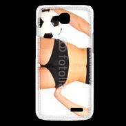 Coque LG L90 Football féminin