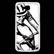 Coque LG L90 Dessin de cycliste
