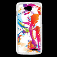 Coque LG L90 Joueur de basket en dessin
