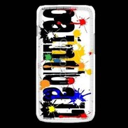 Coque LG L90 Paintball logo 1