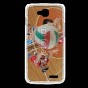 Coque LG L90 Joueuses de volleyball au filet