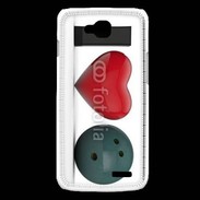 Coque LG L90 J'aime le Bowling