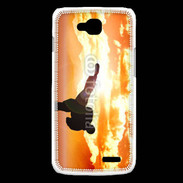Coque LG L90 Illustration Karatéka 5