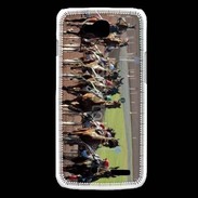 Coque LG L90 Arrivée de course de trot en sulky