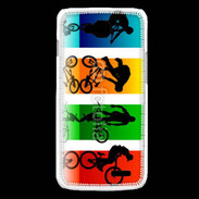 Coque LG L90 Figures en BMX 