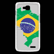 Coque LG L90 Drapeau Brésil coupe du monde 2014