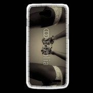 Coque LG L90 Femme et menottes