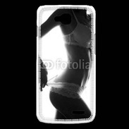 Coque LG L90 Lingerie noir et blanc