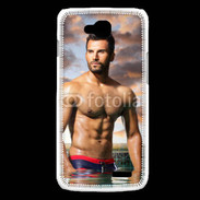 Coque LG L90 Brun ténébreux 1