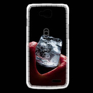 Coque LG L90 Bouche sexy avec glaçon