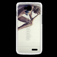 Coque LG L90 Femme sexy pensante en lingerie