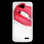 Coque LG L90 bouche sexy rouge à lèvre gloss crayon contour
