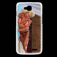 Coque LG L90 Femme sexy lounge
