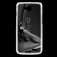 Coque LG L90 Jambe sexy en noir et blanc 10