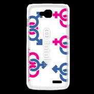 Coque LG L90 Symboles homme femme