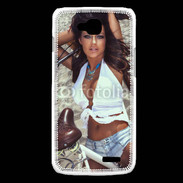 Coque LG L90 Charme à vélo