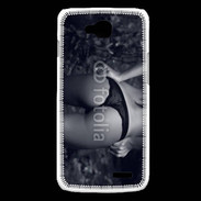 Coque LG L90 Belle fesse en noir et blanc 15