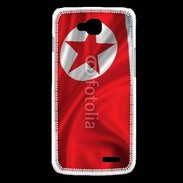 Coque LG L90 Drapeau Corée du Nord