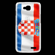 Coque LG L90 Drapeau Croatie