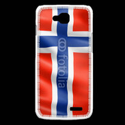 Coque LG L90 Drapeau Norvège