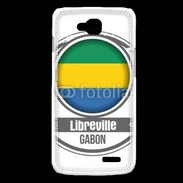 Coque LG L90 Logo Gabon